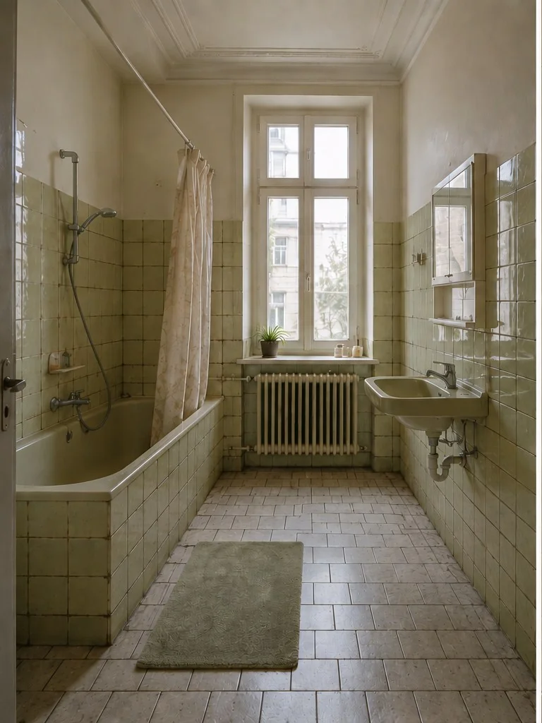 Altbau-Bad vor der Sanierung
